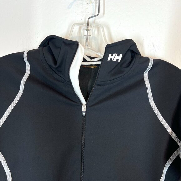 Helly Hansen Black Jacket Hoodie - Picture 3 of 6